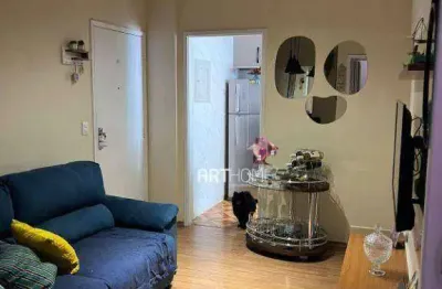 Apartamento com 2 dormitórios à venda, 50 m² por r$ 290.000,00 - taboão - são bernardo do campo/sp