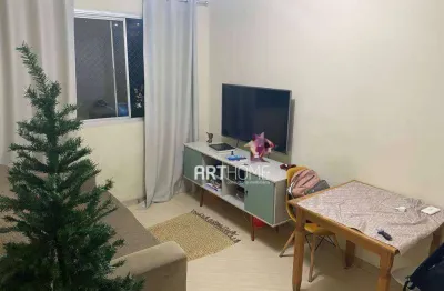 Apartamento com 2 dormitórios à venda, 52 m² por r$ 270.000,00 - jardim três marias - são bernardo do campo/sp