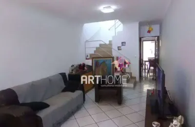 Sobrado com 2 dormitórios à venda, 85 m² por r$ 490.000 - vila alice - santo andré/sp
