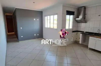 Cobertura para aluguel, 3 quartos, 1 suíte, 2 vagas, vila eldizia - santo andré/sp