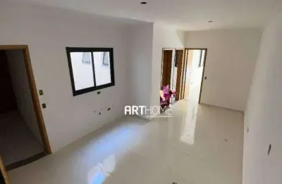 Cobertura à venda, 2 quartos, 1 vaga, jardim alvorada - santo andré/sp