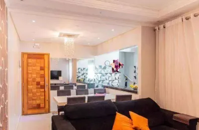 Cobertura à venda, 4 quartos, 2 suítes, 3 vagas, campestre - santo andré/sp