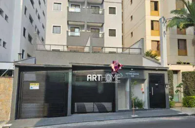 Cobertura à venda, 2 quartos, 2 suítes, 2 vagas, vila bastos - santo andré/sp