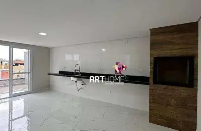 Cobertura com 2 quartos à venda na Rua Elza, Vila Linda, Santo André