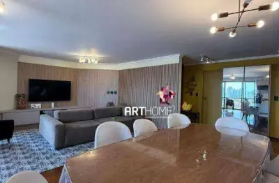 Apartamento à venda, 5 quartos, 2 suítes, 4 vagas, vila assunção - santo andré/sp