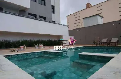 Apartamento à venda, 3 quartos, 1 suíte, 2 vagas, vila assunção - santo andré/sp