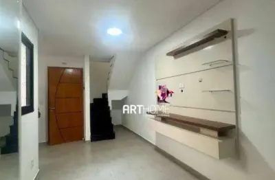 Cobertura para aluguel, 2 quartos, 1 vaga, vila pires - santo andré/sp