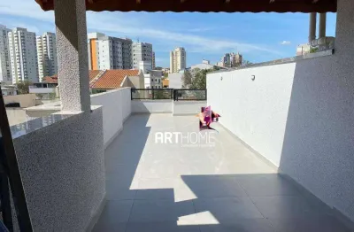 Cobertura com 2 quartos para alugar na Rua Santa Adélia, Vila São Pedro, Santo André