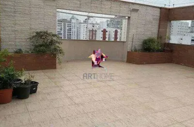 Cobertura Triplex moderna à venda com 290m² com 3 quartos, sendo 3 suíte e cozinha planejada e 4 vagas em São Caetano do Sul/SP