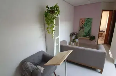 Apartamento com 2 dormitórios à venda, 40 m² por r$ 320.000,00 - vila scarpelli - santo andré/sp