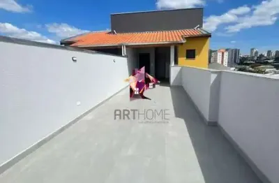 Cobertura com 2 quartos para alugar na Rua Santa Adélia, Santa Teresinha, Santo André