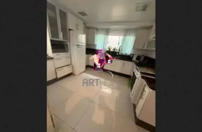 Sobrado residencial de 336 m² em jardim stella, santo andré – 5 vagas, mobiliado