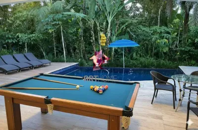 Casa mobiliada com piscina no condomínio costa do sol – 5 suítes | guaratuba