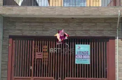 Sobrado à venda em Jardim Santo Alberto, Santo André – 3 dormitórios, 2 vagas