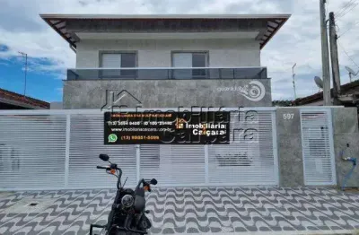 Condomínio fechado para venda em praia grande, caiçara, 2 dormitórios, 1 banheiro, 1 vaga