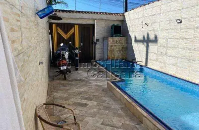 Sobrado para Venda em Praia Grande, Caiçara, 3 dormitórios, 1 suíte, 2 banheiros, 3 vagas