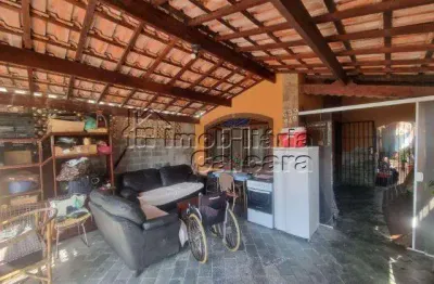 Casa para venda em praia grande, caiçara, 2 dormitórios, 2 suítes, 3 banheiros, 2 vagas