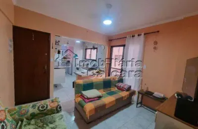 Apartamento para venda em praia grande, caiçara, 1 dormitório, 1 banheiro