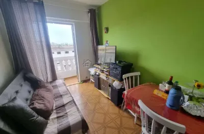 Apartamento para venda em praia grande, caiçara, 1 dormitório, 1 banheiro, 1 vaga