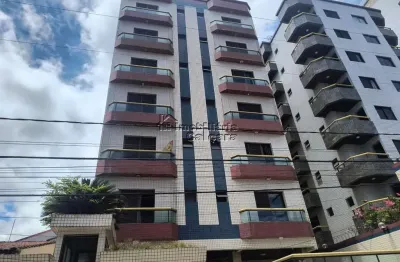 Apartamento para venda em praia grande, caiçara, 1 dormitório, 1 banheiro, 1 vaga