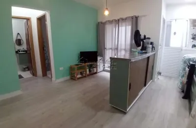 Apartamento com 01 dormitório no caiçara com vista para o mar!!!