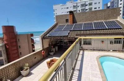 Cobertura com piscina e vista mar! caiçara - praia grande/sp