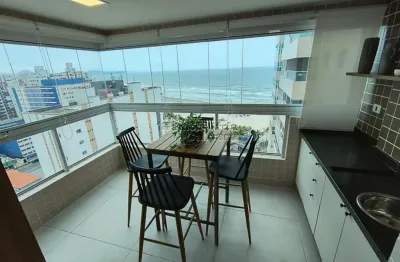Apartamento novo com 02 dormitórios frente mar, na mirim!!!