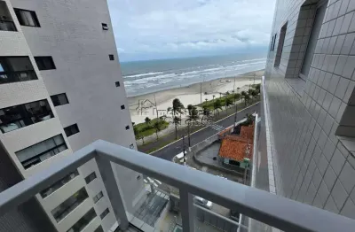 Apartamento com 01 dormitório no Caiçara, com vista para o mar!