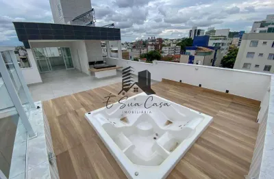 Cobertura a venda 4 quartos bairro castelo belo horizonte mg