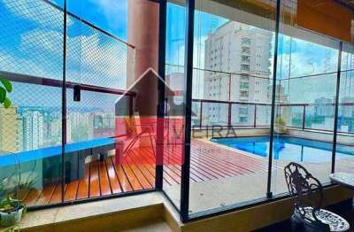 Apartamento à venda, Vila Suzana, São Paulo, SP - PENTHOUSE 11º andar com vista panorâmica,  4 suít