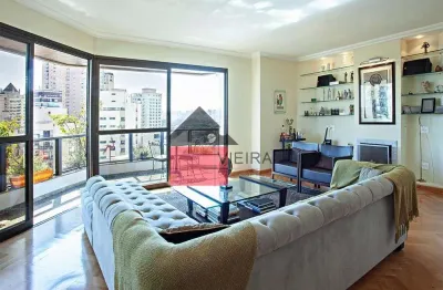 Apartamento com 4 dormitórios muito bem distribuídos 3 vagas de garagem  andar alto 247 m2  por R$