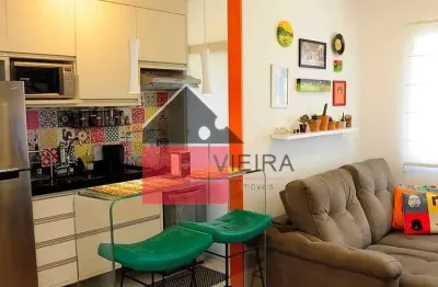 Um lindo apartamento à venda no Cambuci, 1 dormitório, prédio oferece lazer,35m2 Cambuci, São Paulo