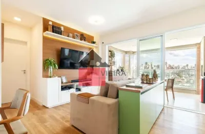 Belíssimo apartamento com Ar condicionado na sala e nos quartos, Cozinha planejada, à venda, Vila O