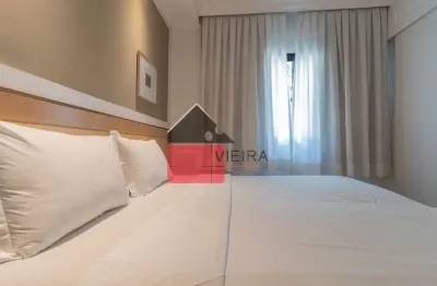 Excelente Flat para venda, em Jardi Paulista, todo mobiliado, 1 vaga de garagem, proximo a transpor