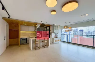 Apartamento Mobiliado e com Varanda Gourmet, à venda, Vila Olímpia, São Paulo, SP