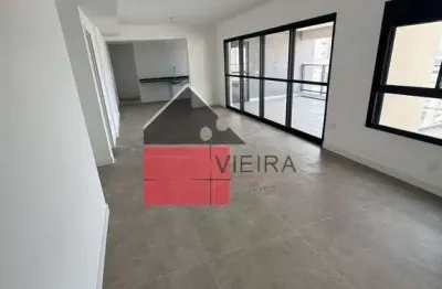 Apartamento 3 suites 2 vagas, ampla varanda, vista panoramica  andar alto à venda, Mirandópolis, Sã