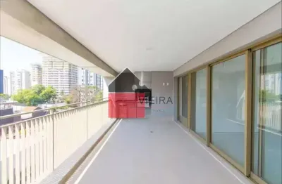 Apartamento à venda, Indianópolis, 3 suites, sala dois ambientes com varanda, 2 vagas na garagem, e