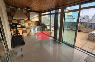 Cobertura à venda, mobiliada 3 dormitorios 1 suite 2 vagas, 170m2 muito bem distribuidos Vila Maria