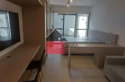 Studio para locação, Campo Belo, Todo mobiliado, cama, sofá, tv, fogão, otima localização São Paulo