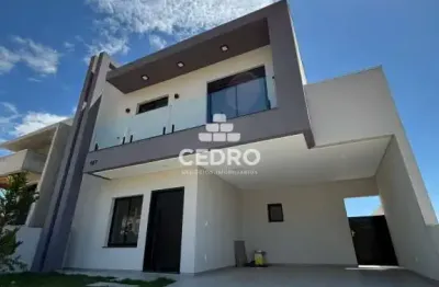Casa em condomínio fechado com 3 quartos à venda no Jardim Carvalho, Ponta Grossa 