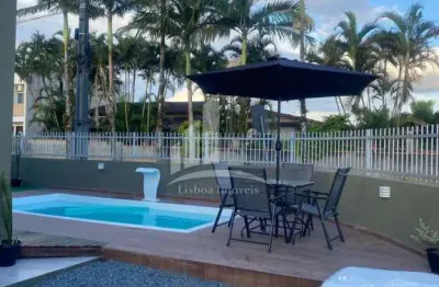 Geminado de esquina com piscina a venda no bairro morro do meio !!