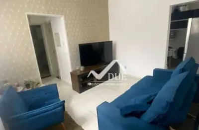 Apartamento com 2 dormitórios à venda, 57 m² por r$ 285.000,00 - macuco - santos/sp