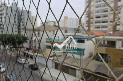 Apartamento com 2 dormitórios à venda, 110 m² por r$ 550.000,00 - embaré - santos/sp
