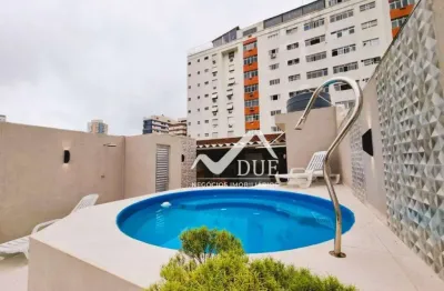 Casa com 3 dormitórios à venda, 200 m² por r$ 1.480.000,00 - boqueirão - santos/sp
