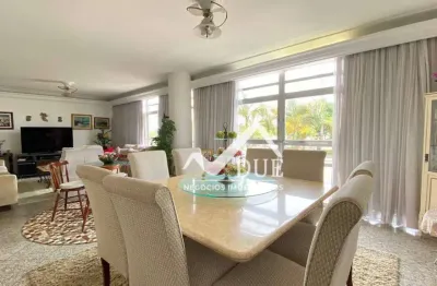 Apartamento no gonzaga, frente mar, com vista , amplo e pronto para morar