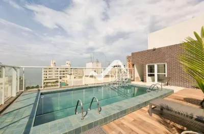 Apartamento com 2 dormitórios à venda, 82 m² por r$ 949.000,00 - aparecida - santos/sp