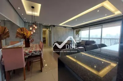 Apartamento em condominio clube, oriinalmente com 3 dormitórios e hoje com sala estendida.  1 vaga de garagem garantida e livre. porteira fechada
