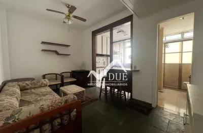Apartamento com 1 dormitório à venda, 50 m² por r$ 460.000,00 - gonzaga - santos/sp