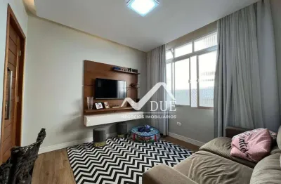 Apartamento com 2 dormitórios à venda, 65 m² por r$ 370.000,00 - aparecida - santos/sp