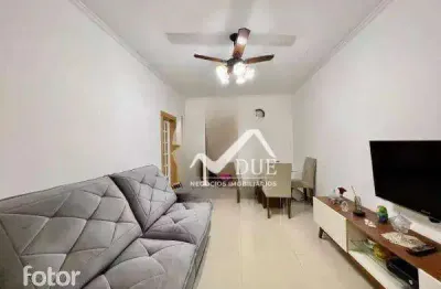 Apartamento com 2 dormitórios à venda, 90 m² por r$ 465.000 - aparecida - santos/sp